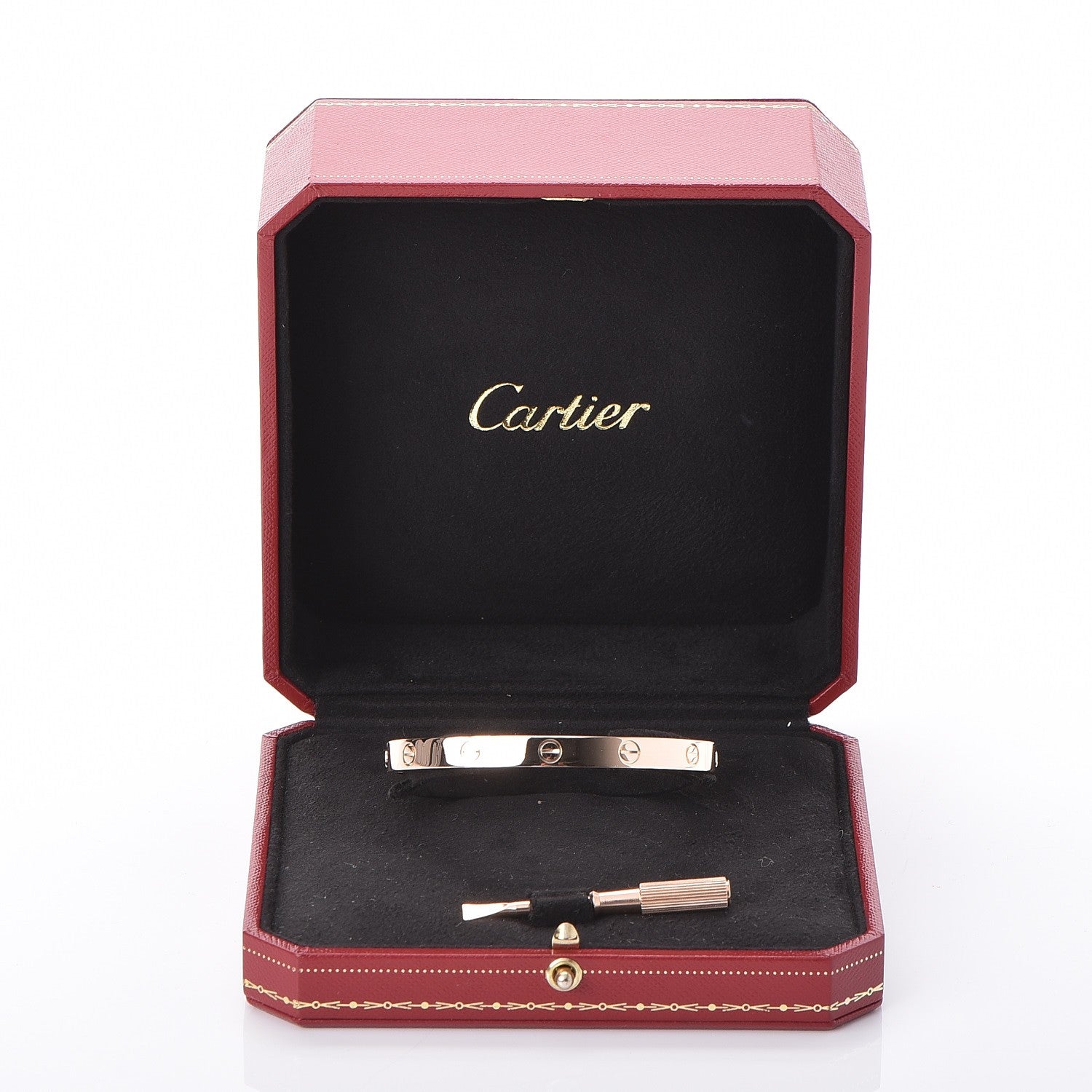 Cartier 18K Pink Gold LOVE Bracelet 18 7 of 7