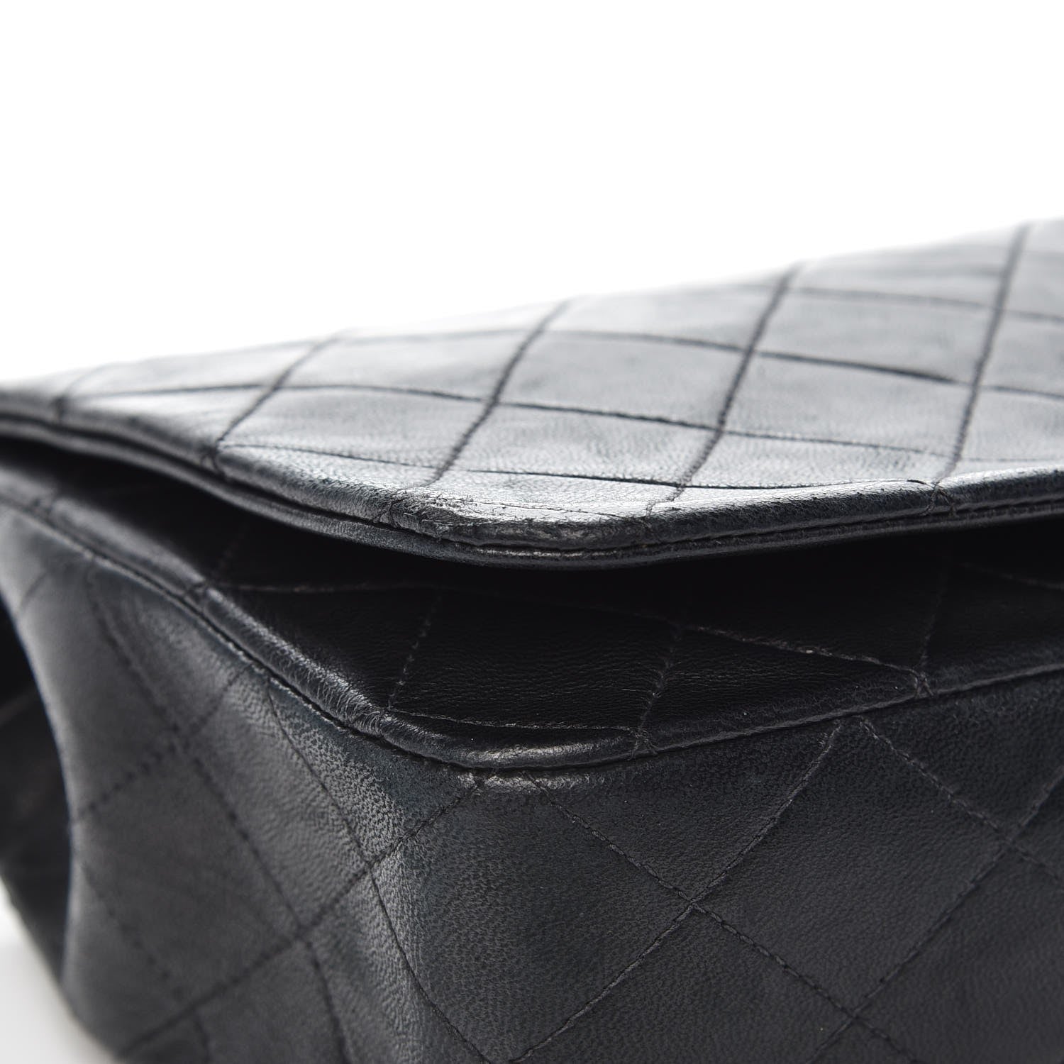 Chanel Lambskin Quilted Small Single Flap Black 13 of 19