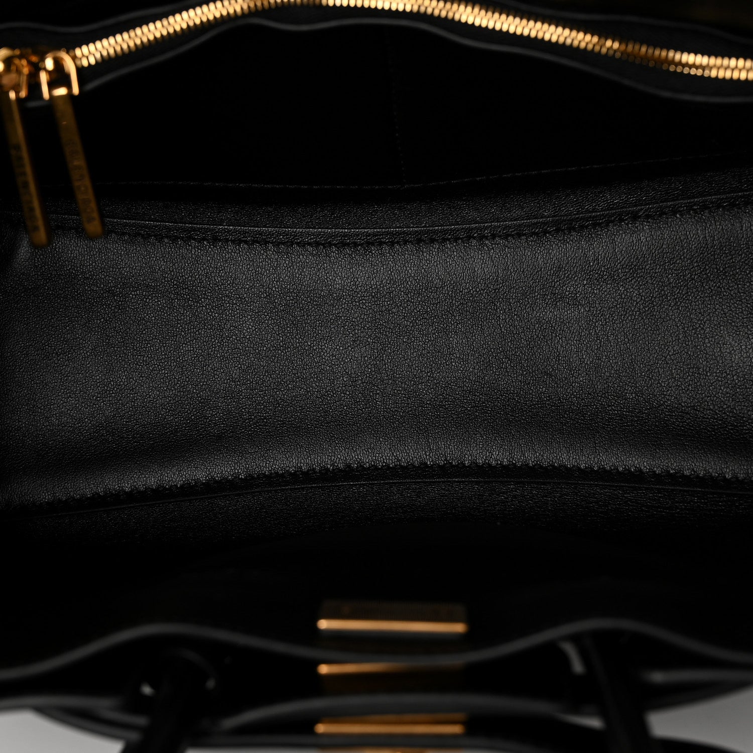 Balenciaga Smooth Calfskin Mini Bel Air Carry All Bag Black 5 of 9
