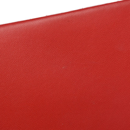Chanel Lambskin Quilted Maxi Double Flap Red 8 of 17