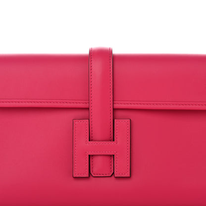 Hermes Swift Verso Jige Elan 29 Clutch Rose Mexico Rouge Piment 7 of 11