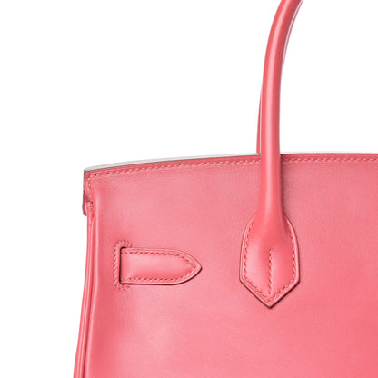 Hermes Tadelakt Birkin 30 Rose Lipstick 9 of 31