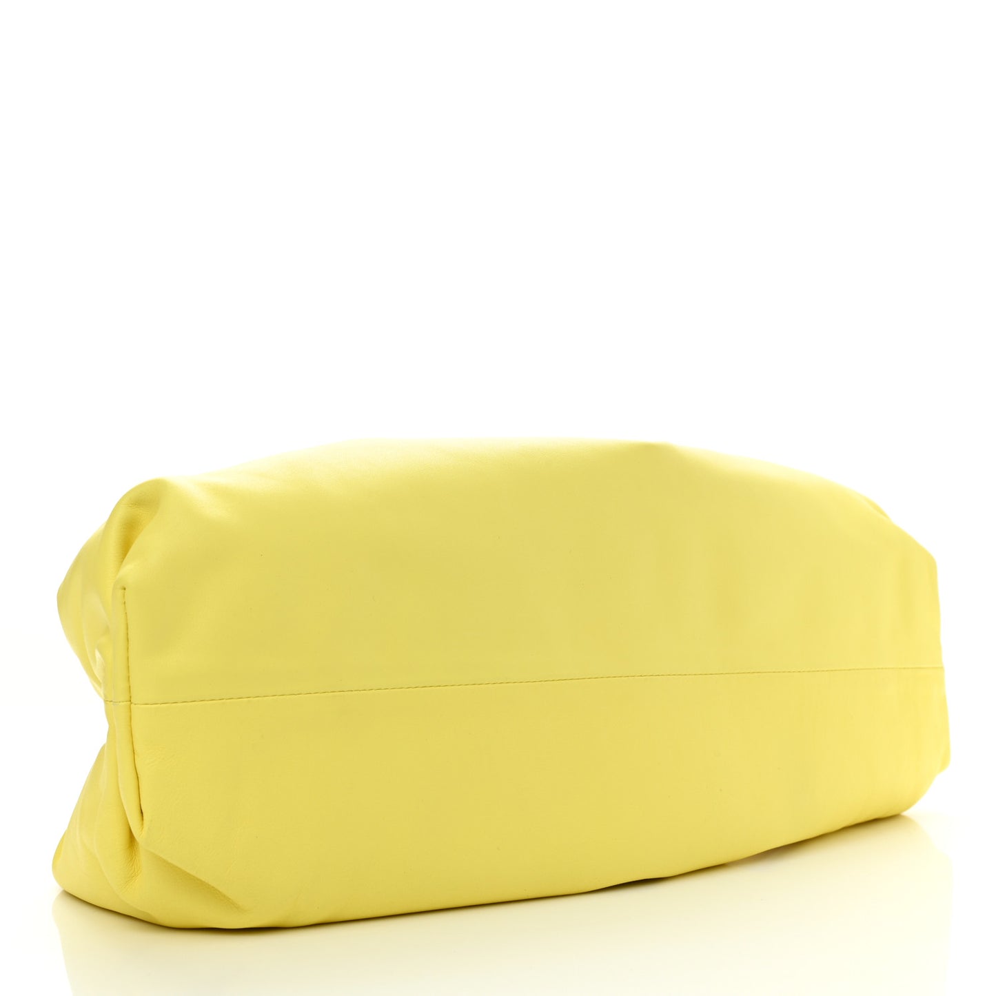 Smooth Butter Calf The Pouch Oversized Clutch Sherbert