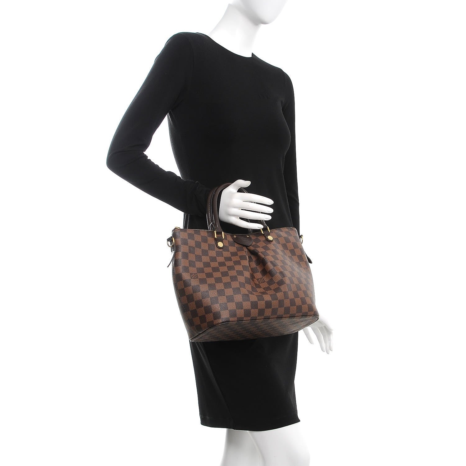 Louis Vuitton Damier Ebene Siena PM 3 of 9