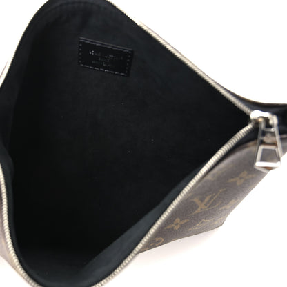 Louis Vuitton Monogram CarryAll Travel Pochette Black 5 of 9
