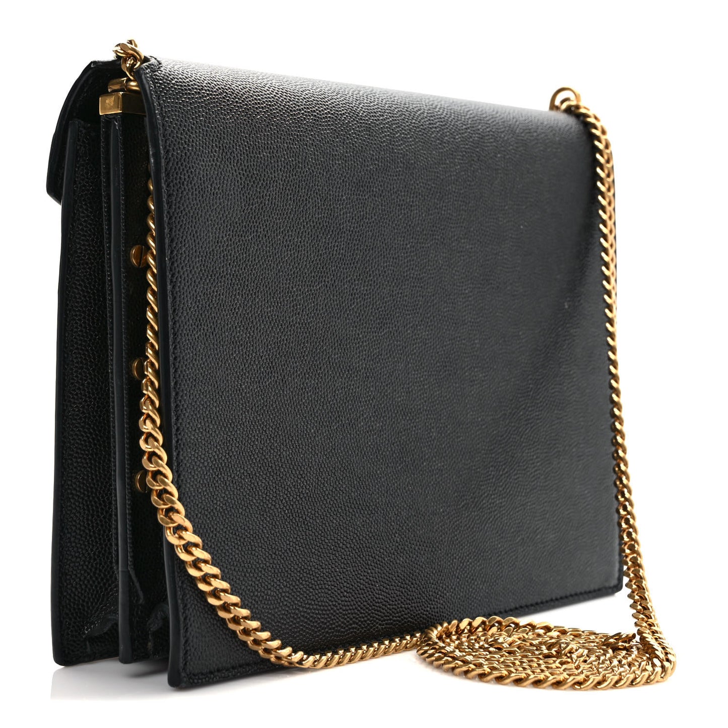 Grain De Poudre Monogram Cassandra Clasp Bag Black Rouge Legion