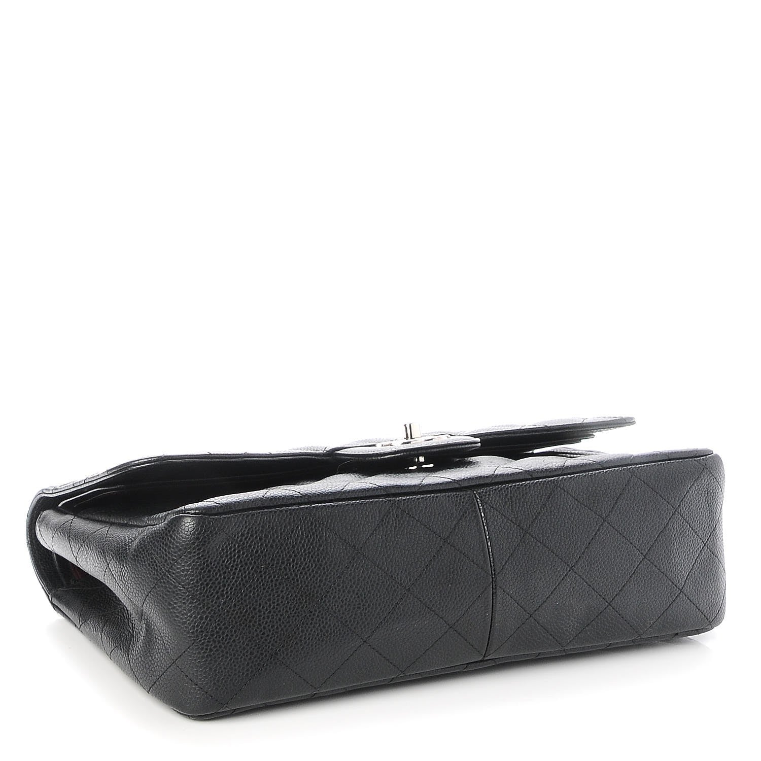 Chanel Caviar Quilted Jumbo Double Flap Black 5 of 8