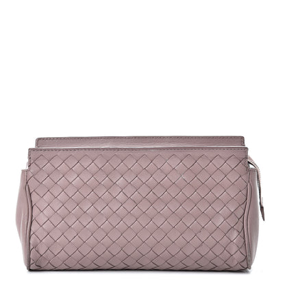 Bottega Veneta Nappa Intrecciato Cosmetic Case Desert Rose 1 of 8