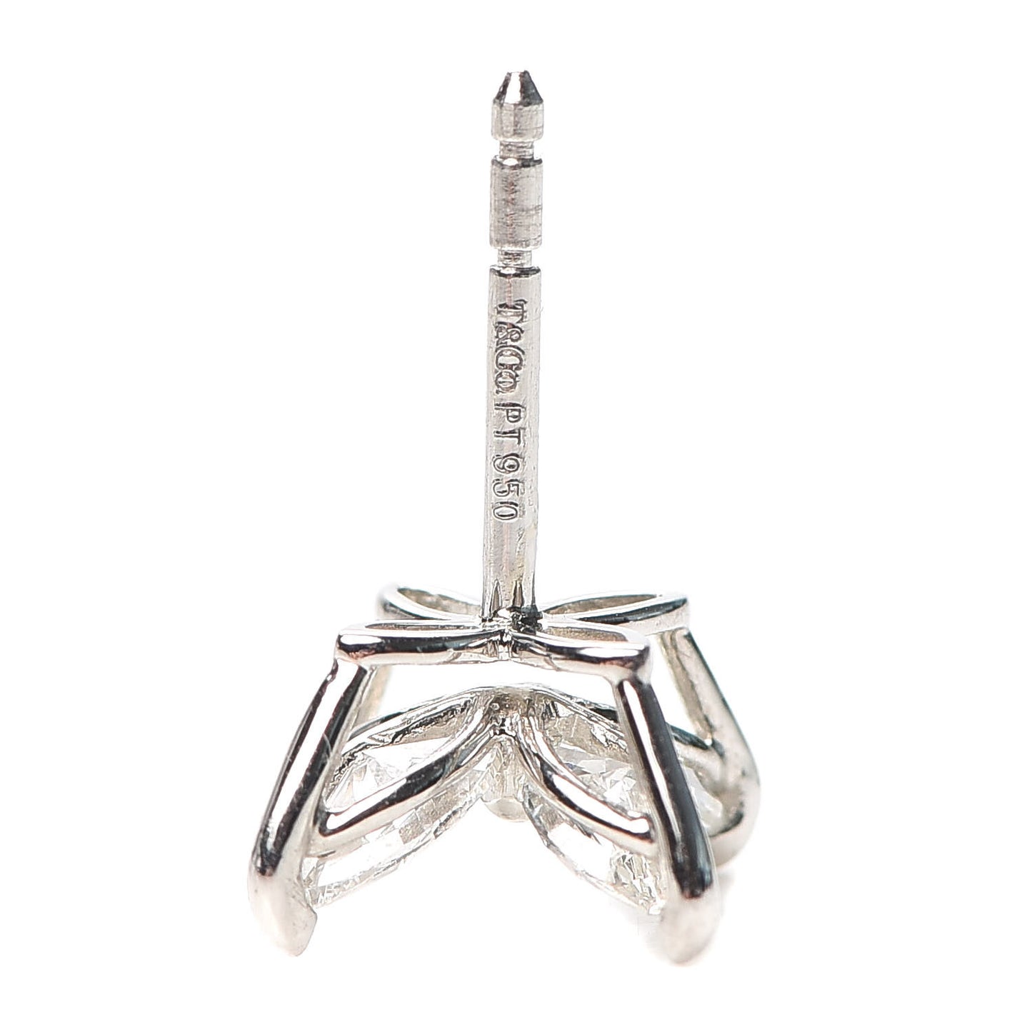 Platinum Diamond Large Victoria Earrings