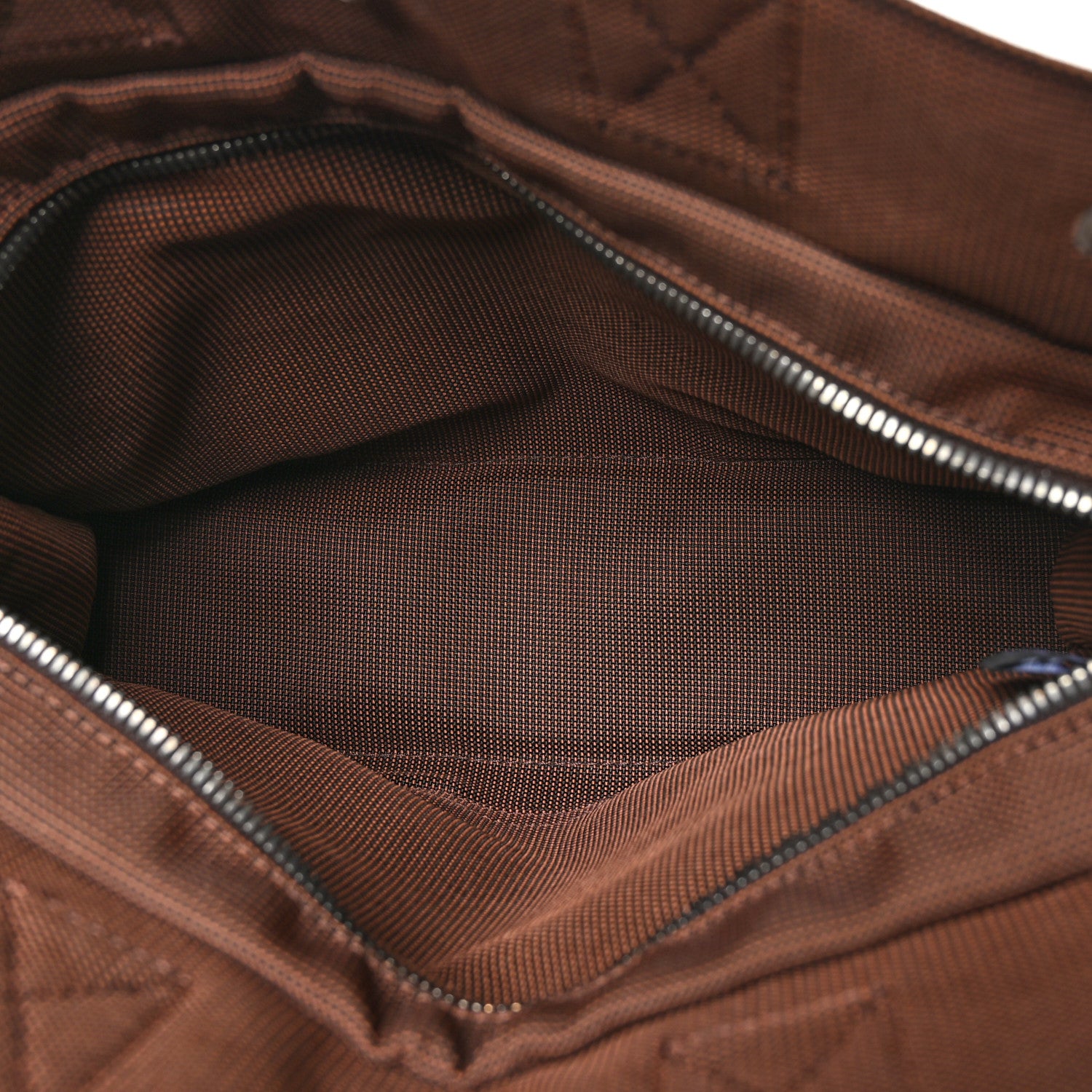 Hermes Canvas Herline PM Tote Brown 5 of 9