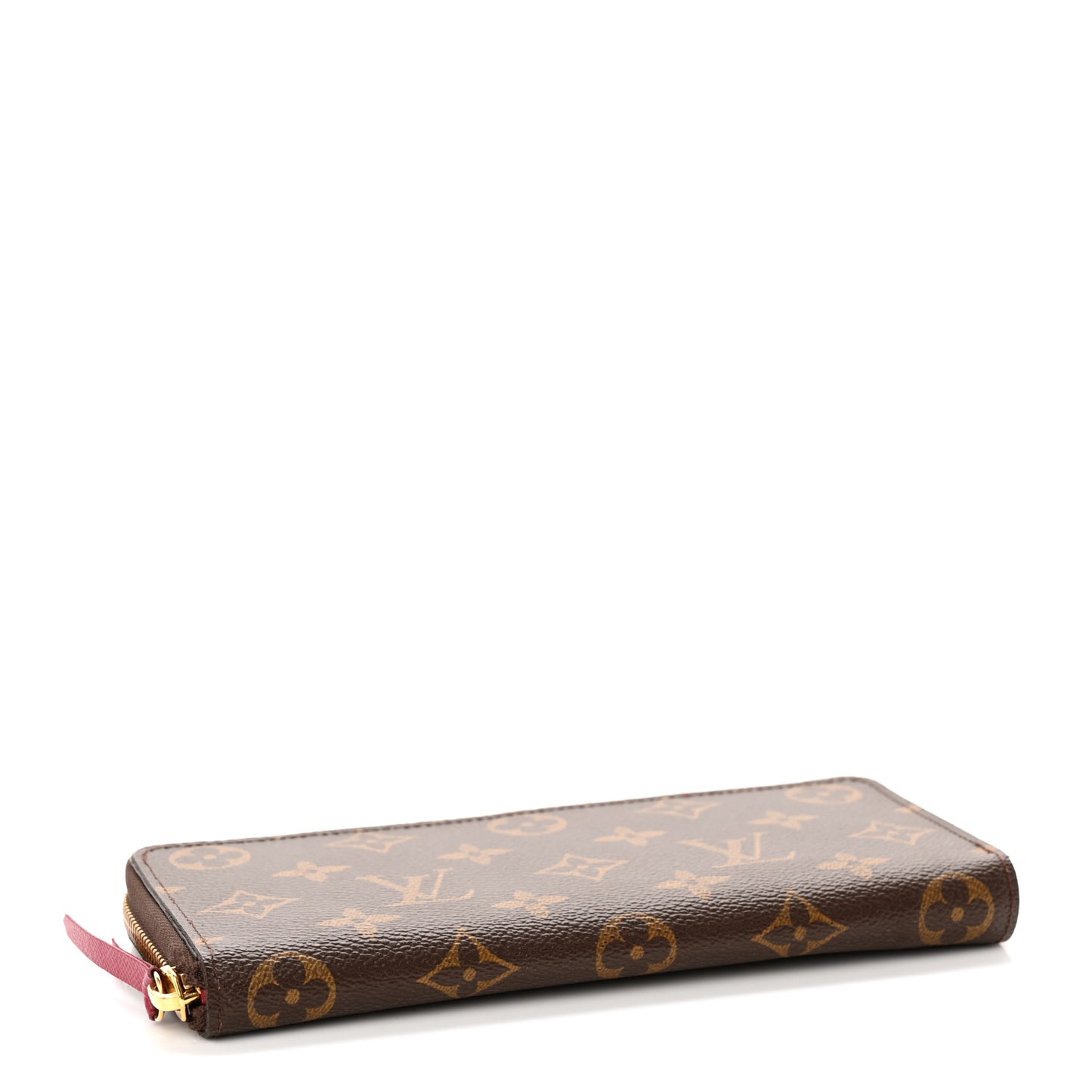 Monogram Clemence Wallet Fuchsia