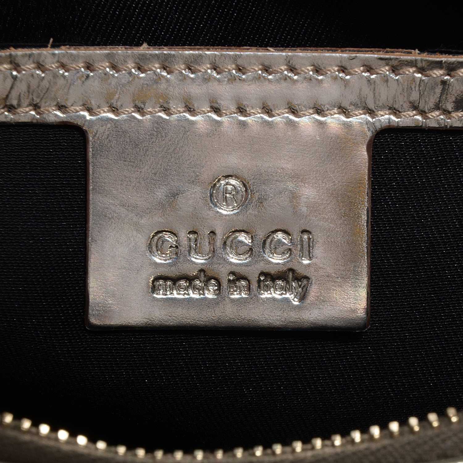 Gucci GG Plus Monogram Small Joy Boston Metallic 6 of 7