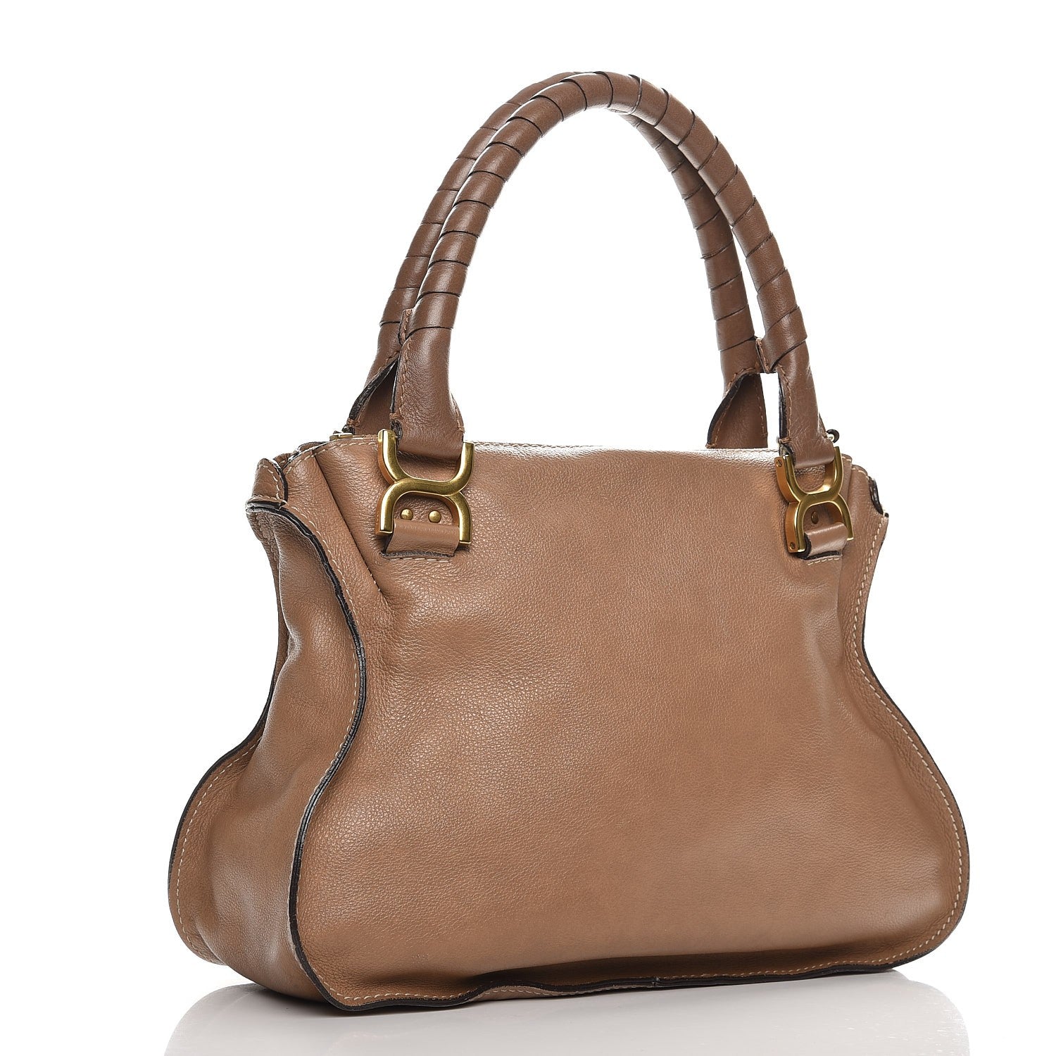 Chloe Calfskin Small Marcie Satchel Nut 3 of 15