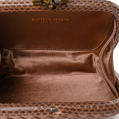 Bottega Veneta Satin Intreccio Impero Ayers Knot Clutch Blush 5 of 7