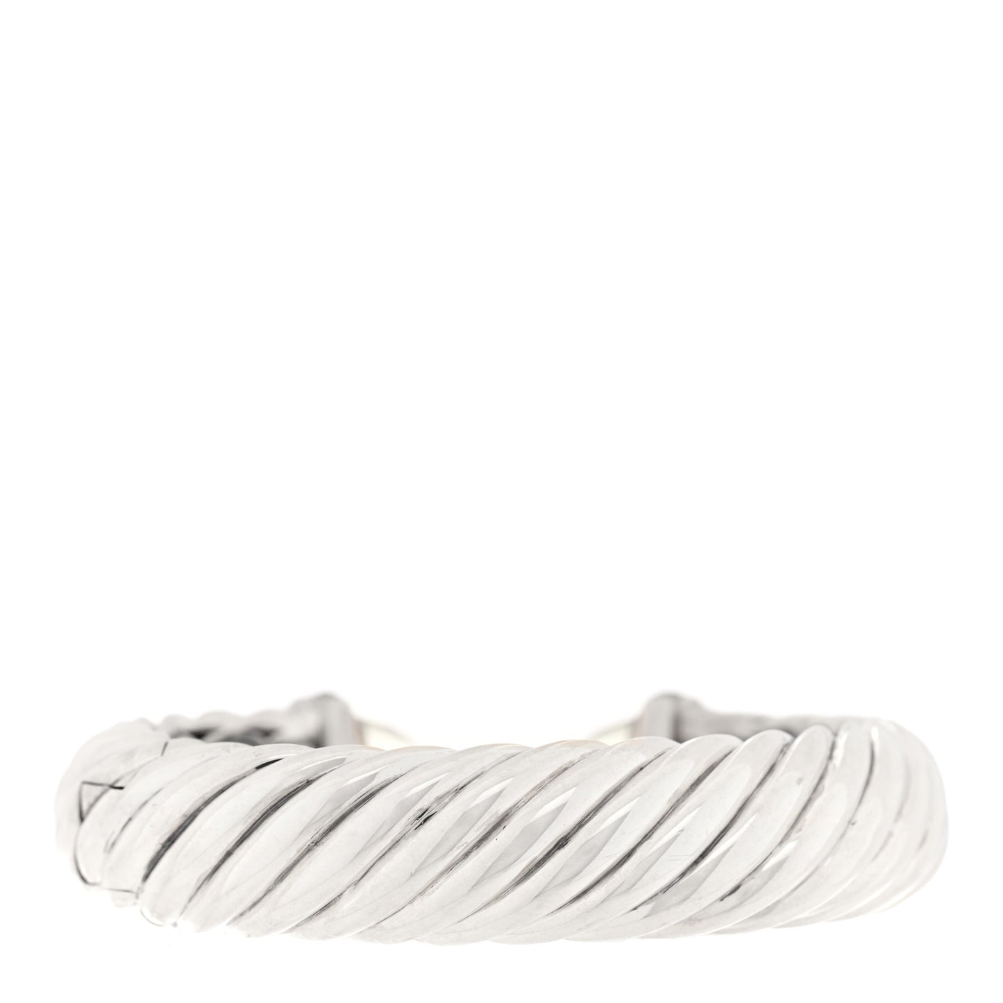 Sterling Silver Prasiolite Diamond 15mm Waverly Bracelet