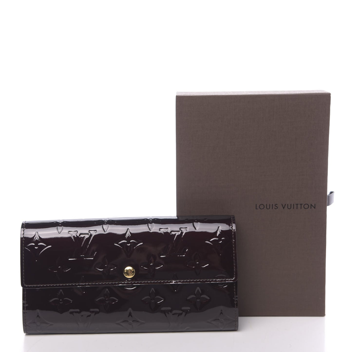 Vernis Sarah Wallet Amarante