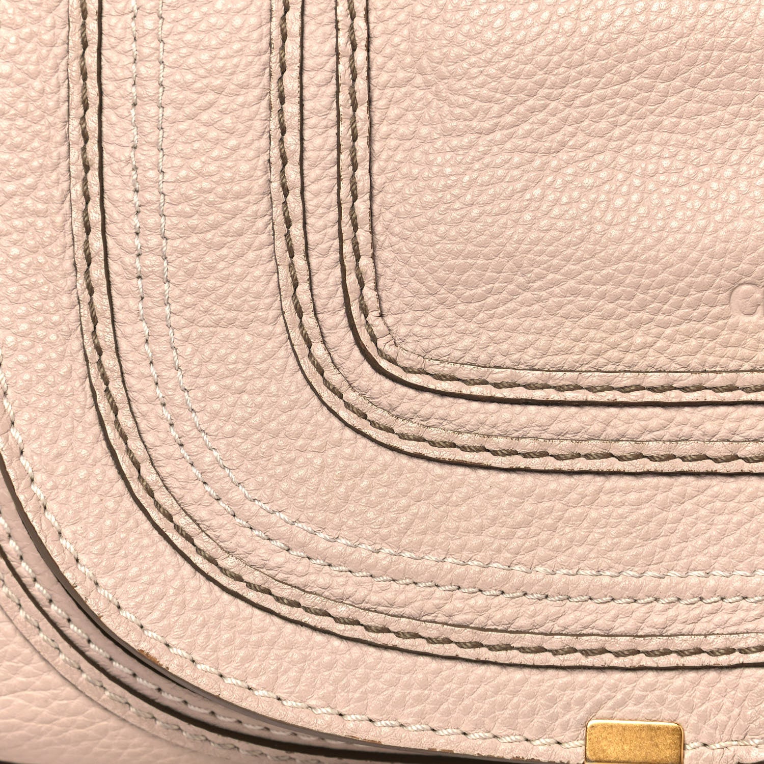 Chloe Calfskin Medium Marcie Satchel Pale Pink 8 of 17