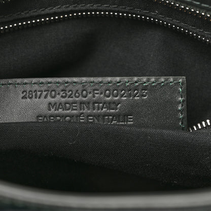 Balenciaga Smooth Calfskin Metallic Patent Giant 12 Silver Hardware City Vert Poker Fonce 8 of 13