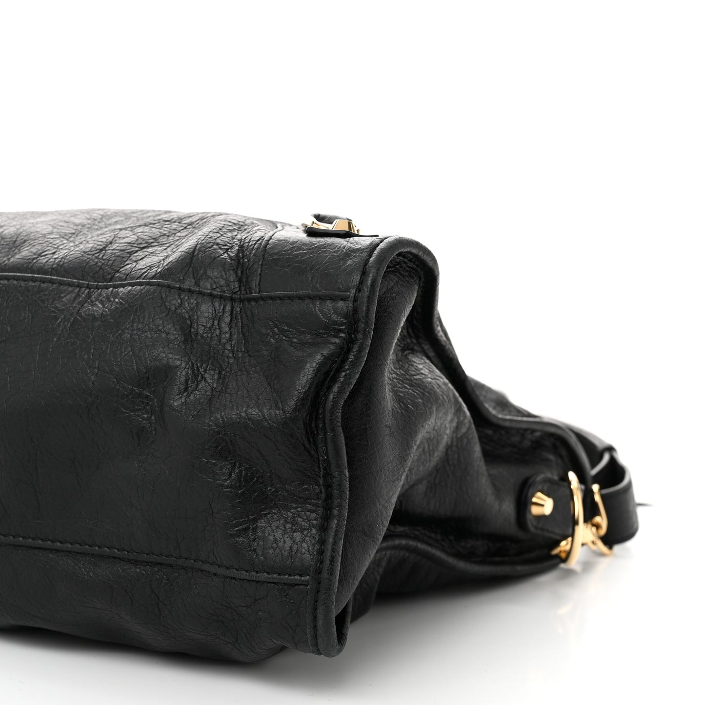 Agneau Classic Gold Hardware City Black
