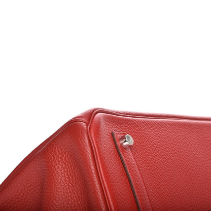 Hermes Togo Birkin 35 Rouge Casaque 25 of 27