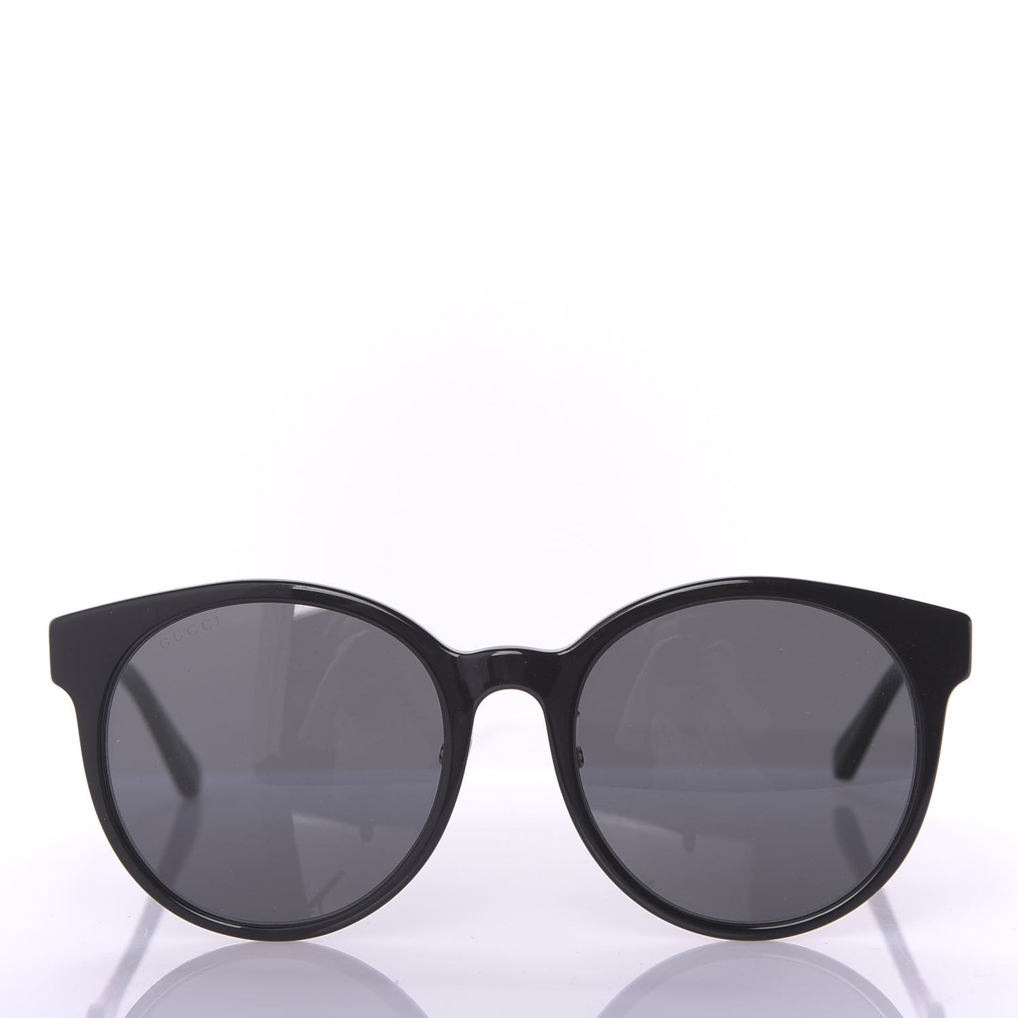 Acetate GG Web Round Eye Sunglasses GG0854SK Black