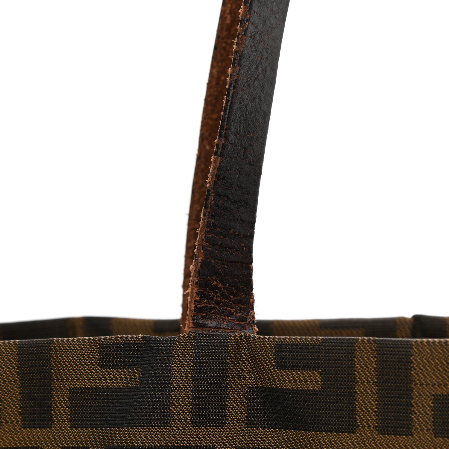 Fendi Zucca Small Tote Tobacco 9 of 10
