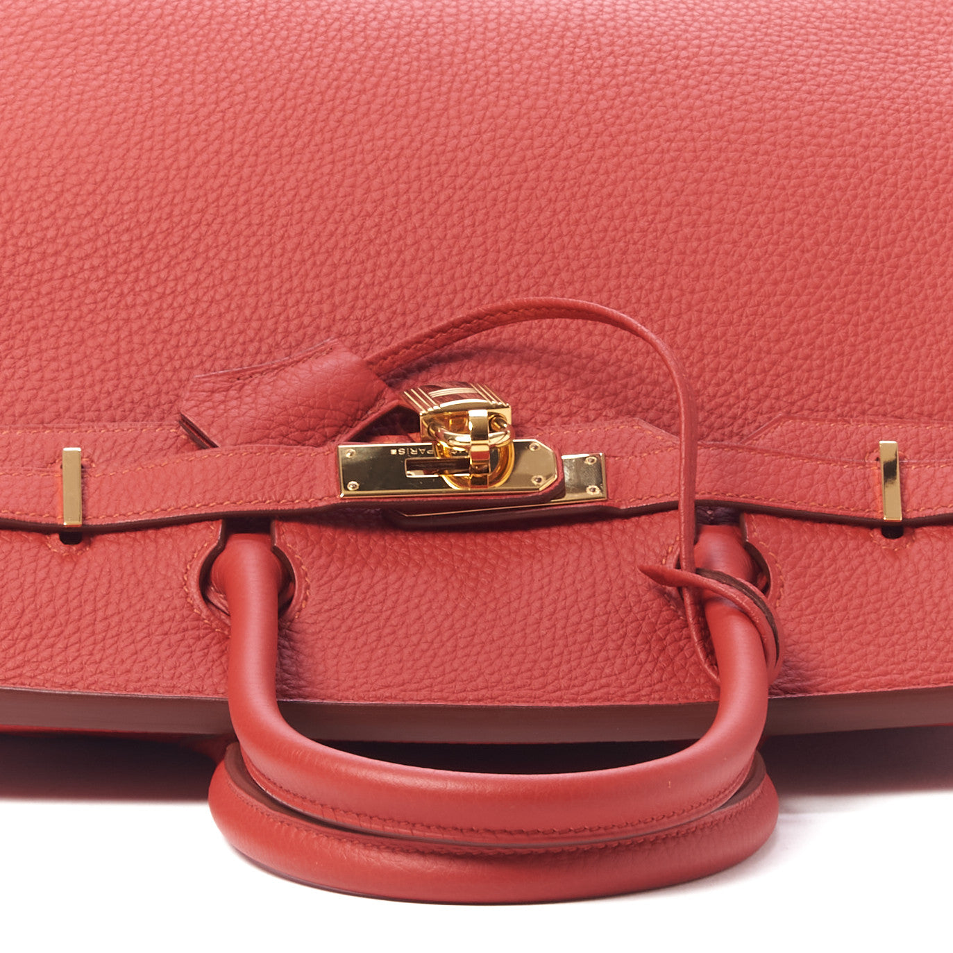 Hermes Togo Birkin 30 Rouge Casaque 9 of 31