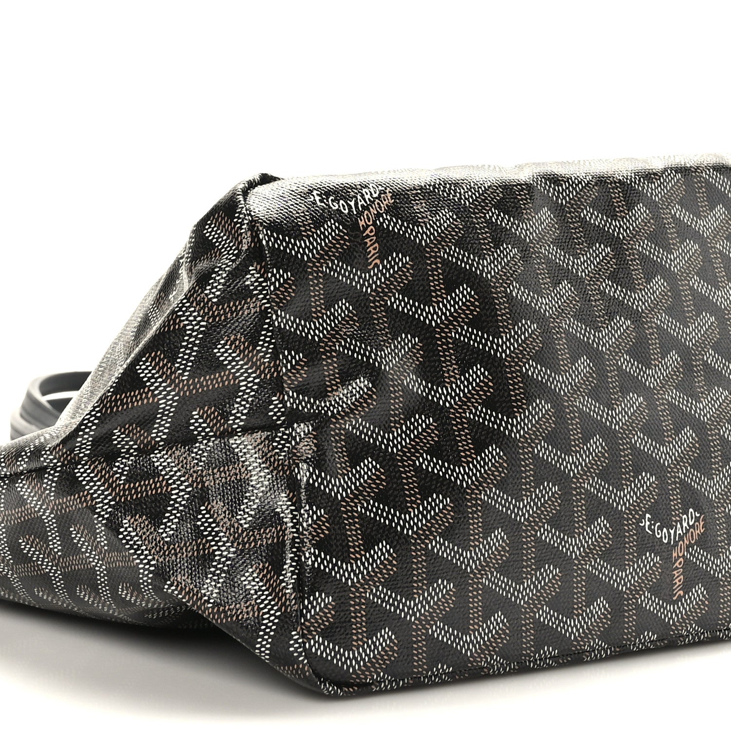 Goyard X PEANUTS Goyardine Saint Louis PM Black 8 of 9