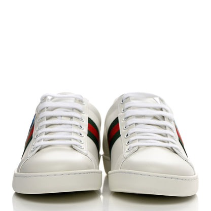 Gucci X DISNEY Calfskin Miro Soft Web Donald Duck Womens Ace Sneakers 39 White New Shamarock 2 of 13