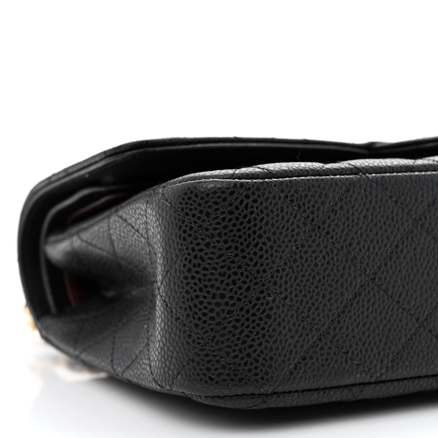 Chanel Caviar Quilted Medium Double Flap Black 9 of 12