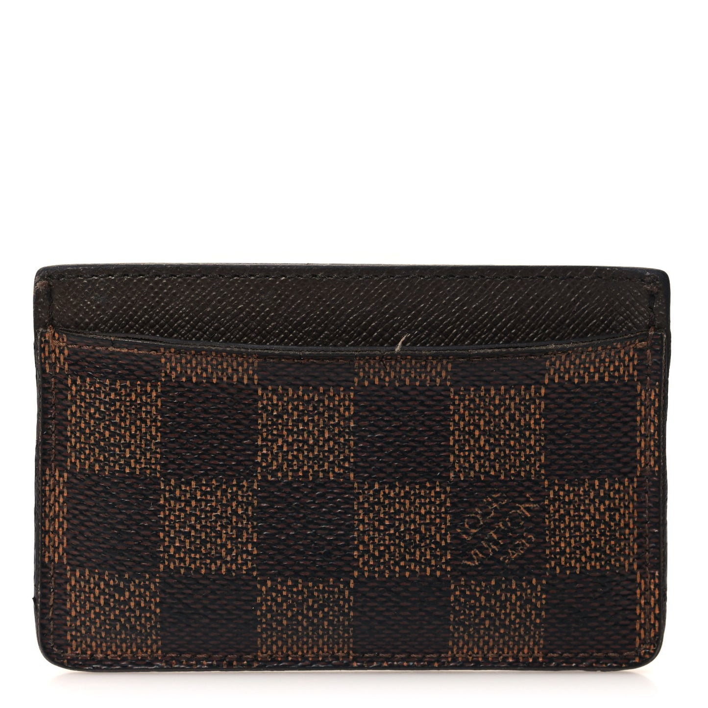 Damier Ebene Card Holder