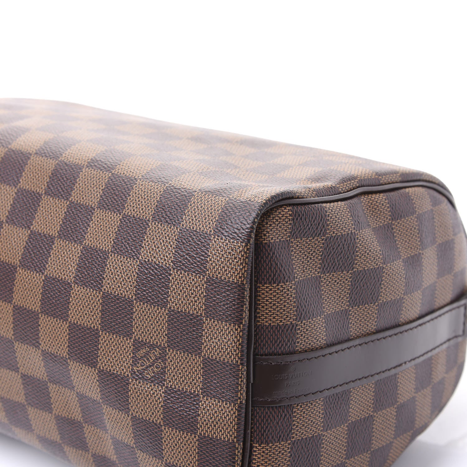 Louis Vuitton Damier Ebene Speedy Bandouliere 25 8 of 10