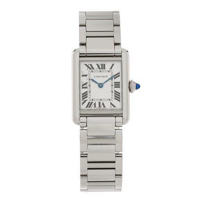 Cartier Stainless Steel 22mm Tank Must Quartz Watch 1 of 4