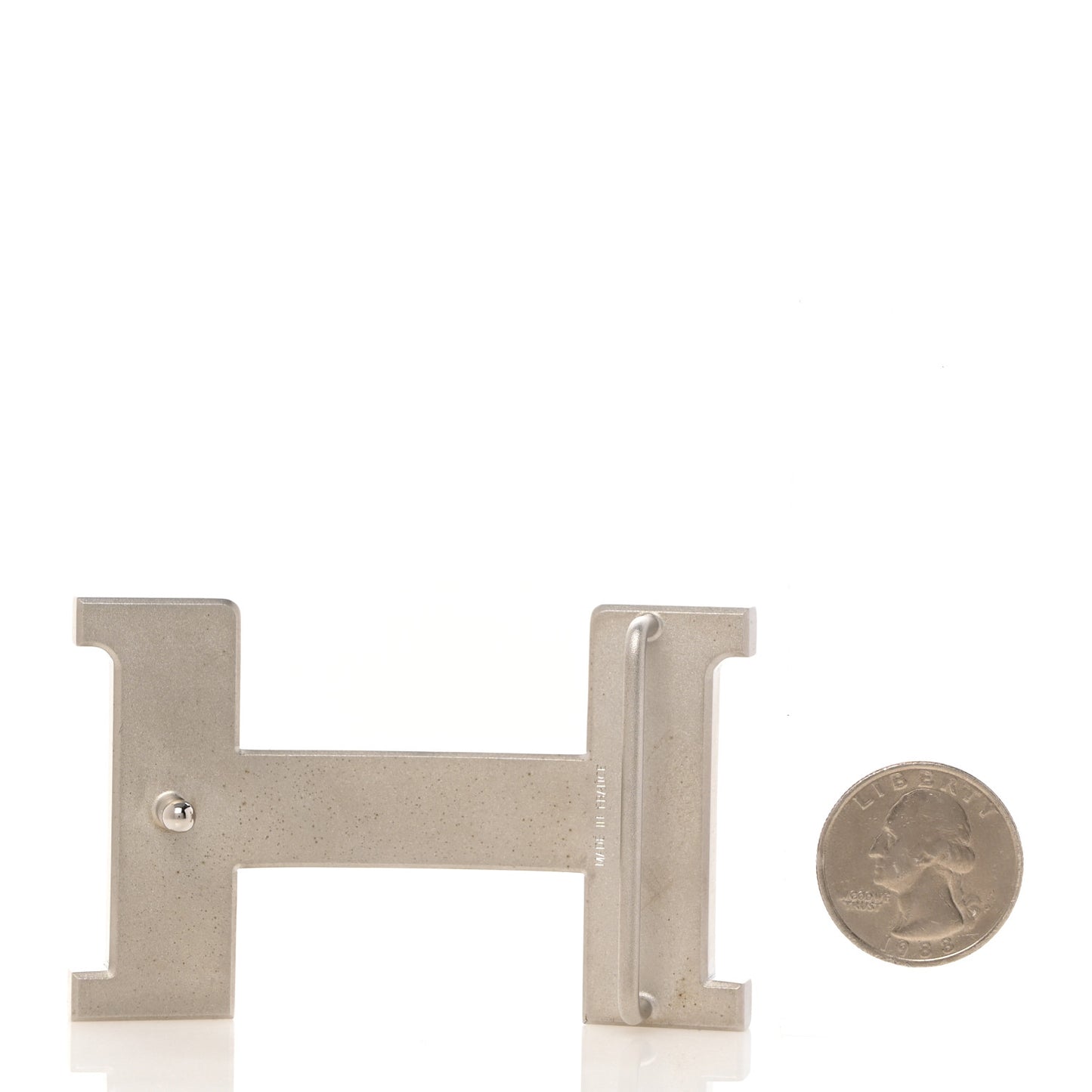 Brushed Palladium 42mm Constance 2 Belt Buckle