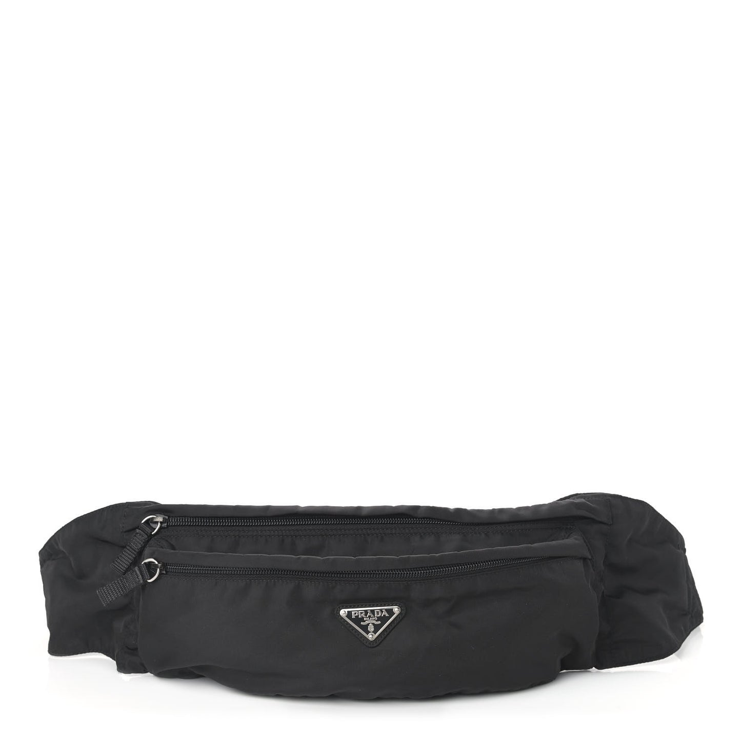 Tessuto Nylon Montagna Belt Bag Black