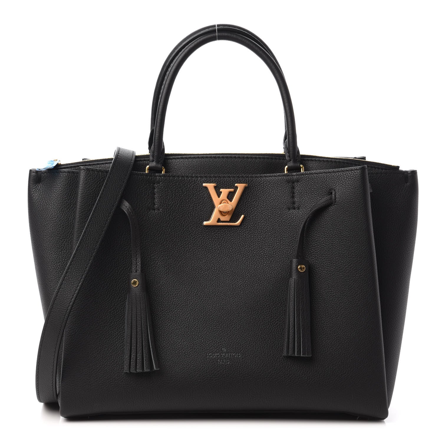 Louis Vuitton Calfskin Lockmeto Black 1 of 11