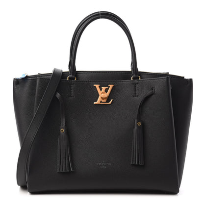 Louis Vuitton Calfskin Lockmeto Black 1 of 11