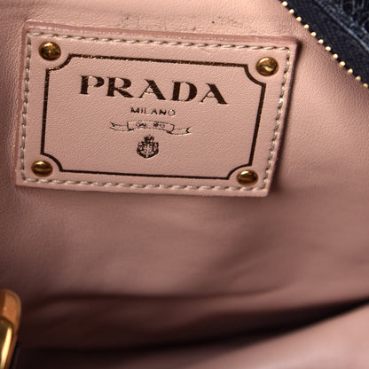 Prada Vitello Shine Hobo Black 6 of 8