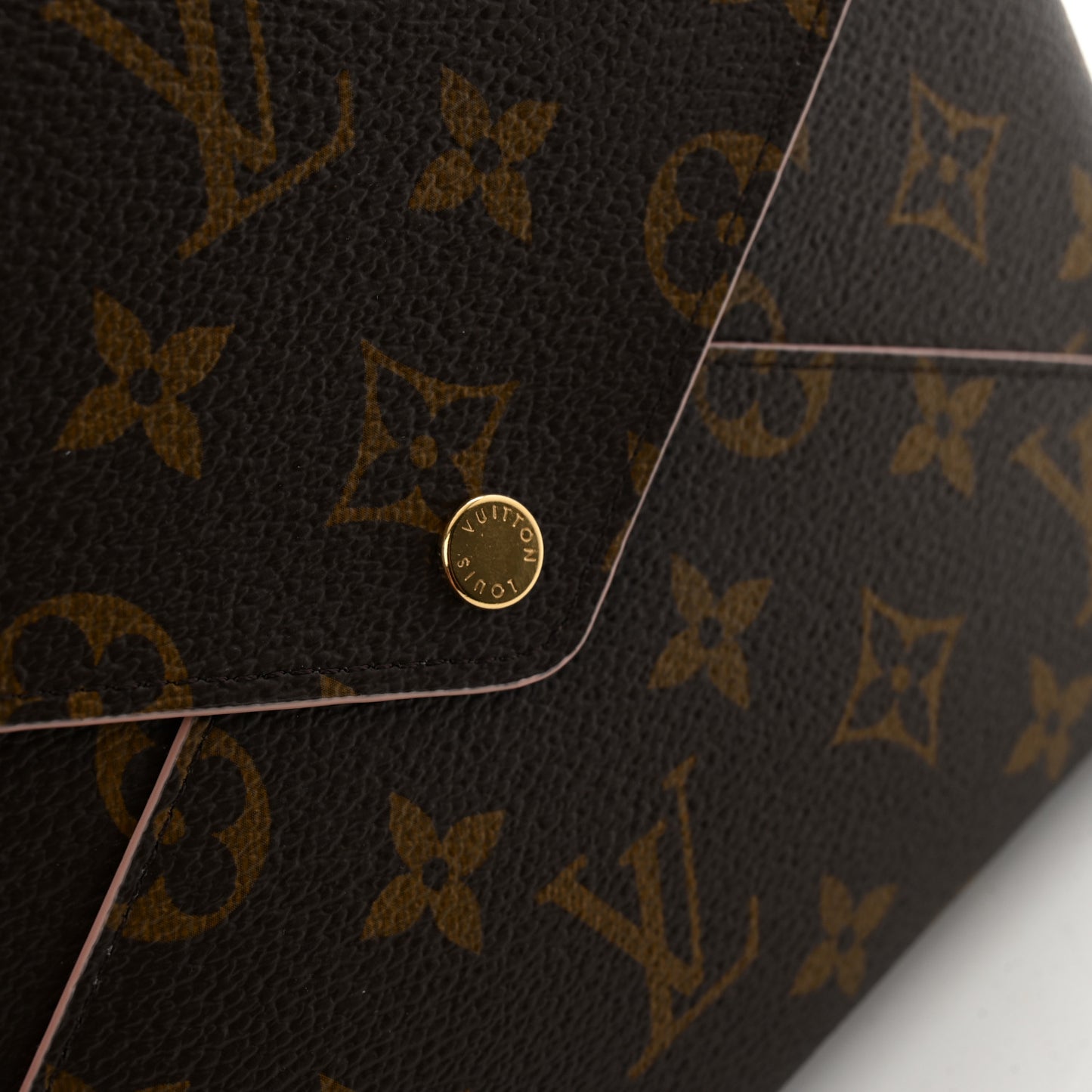 Monogram Large Kirigami Pochette Insert Rose Ballerine