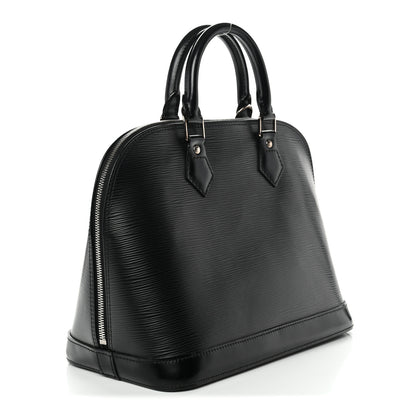 Louis Vuitton Epi Alma PM Black 3 of 10