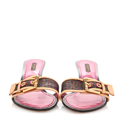 Louis Vuitton Monogram Open Toe Mule 39 Fuschia 3 of 10