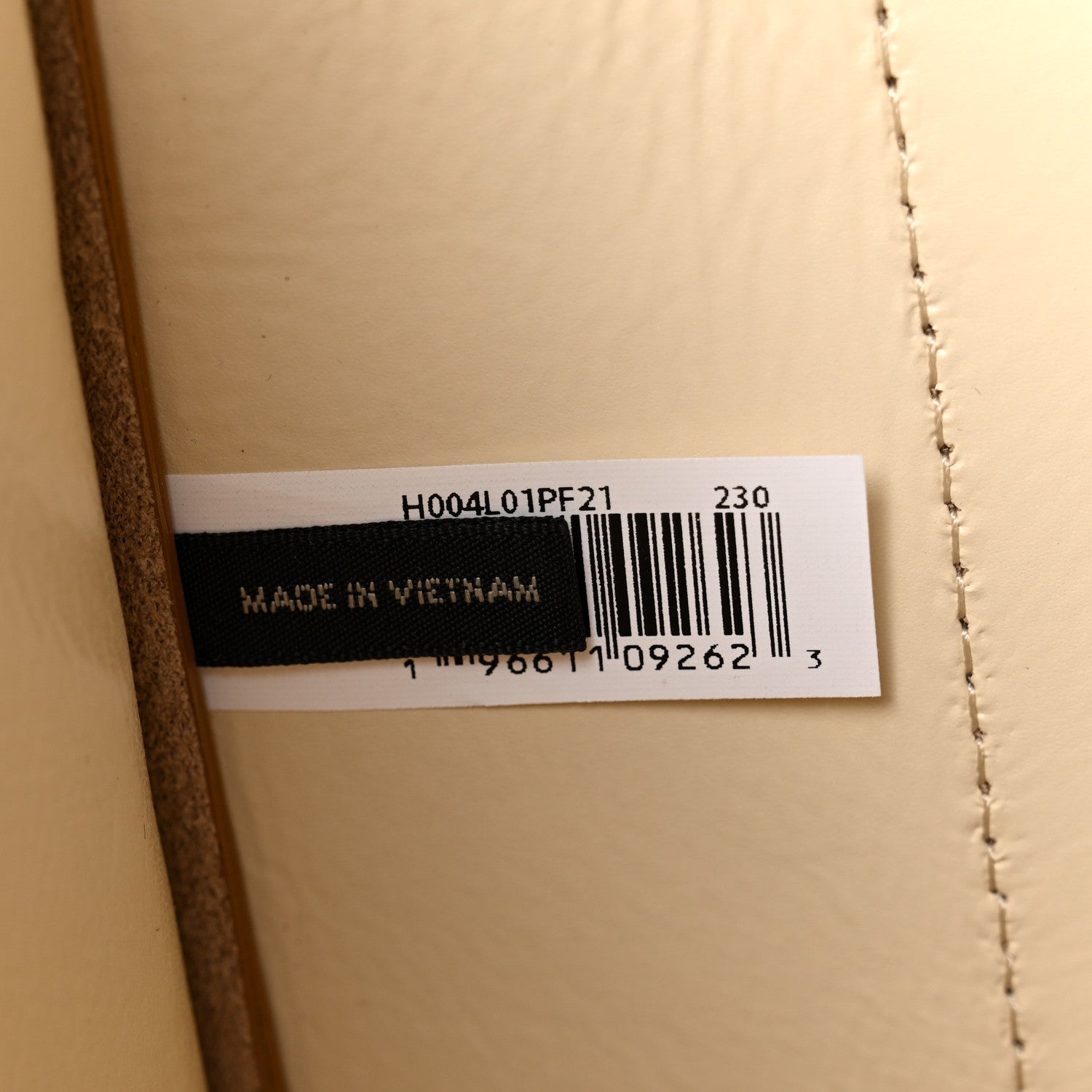 Marc Jacobs Grained Calfskin Medium The Tote Bag Camel 6 of 9