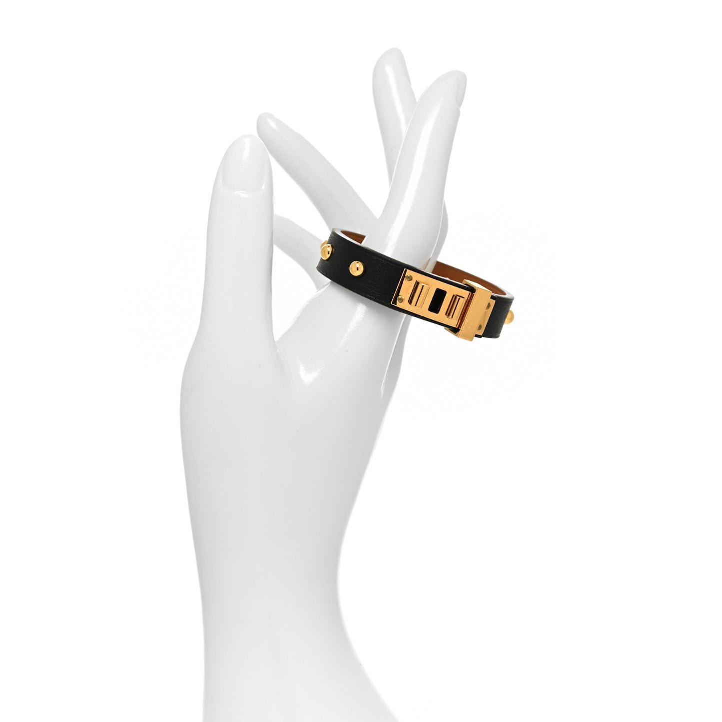 Swift Mini Dog Clous Ronds Bracelet T1 Black