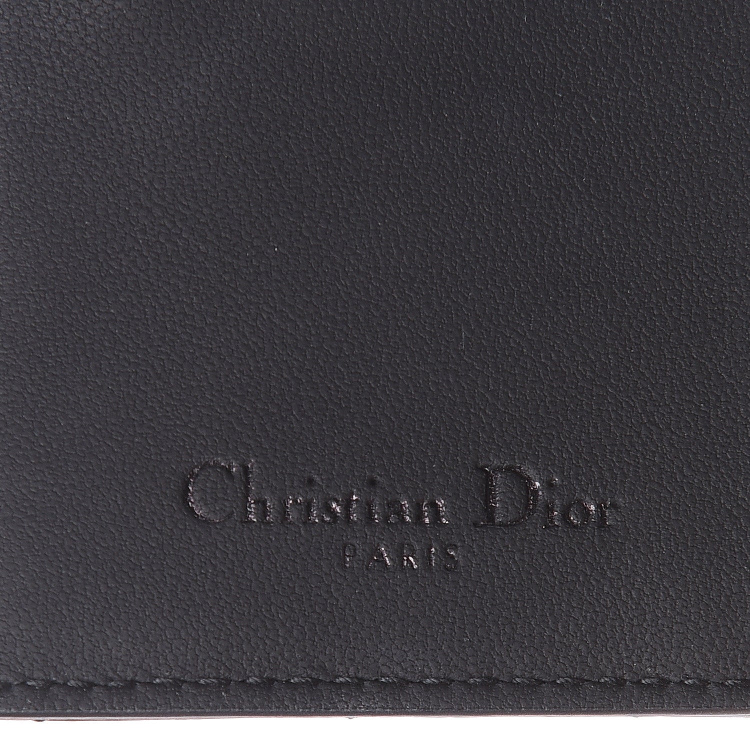 Christian Dior Ultra Matte Calfskin Small Lady Dior Flap Card Holder Black 6 of 7