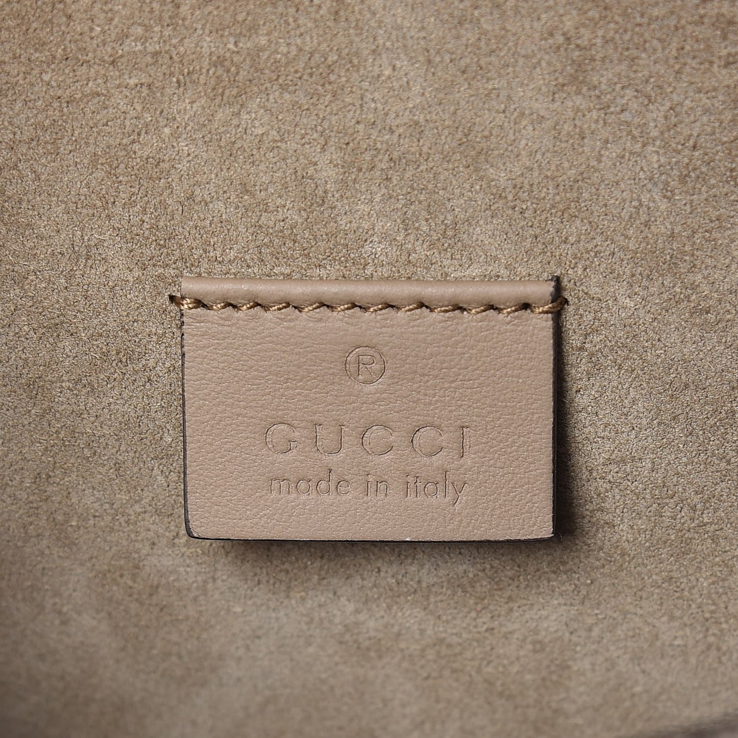 GG Supreme Monogram Small Dionysus Shoulder Bag Taupe