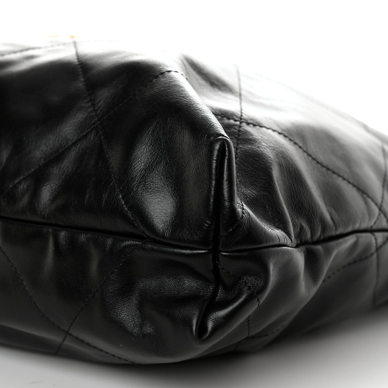 Chanel Shiny Calfskin Quilted Chanel 22 Black 11 of 11