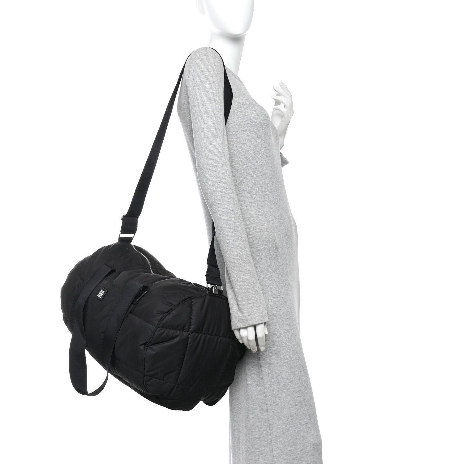 Givenchy Padded Nylon Logo Diaper Bag Black 2 of 11