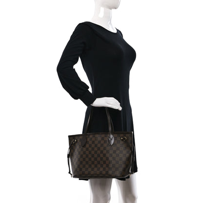 Louis Vuitton Damier Ebene Neverfull PM 2 of 9