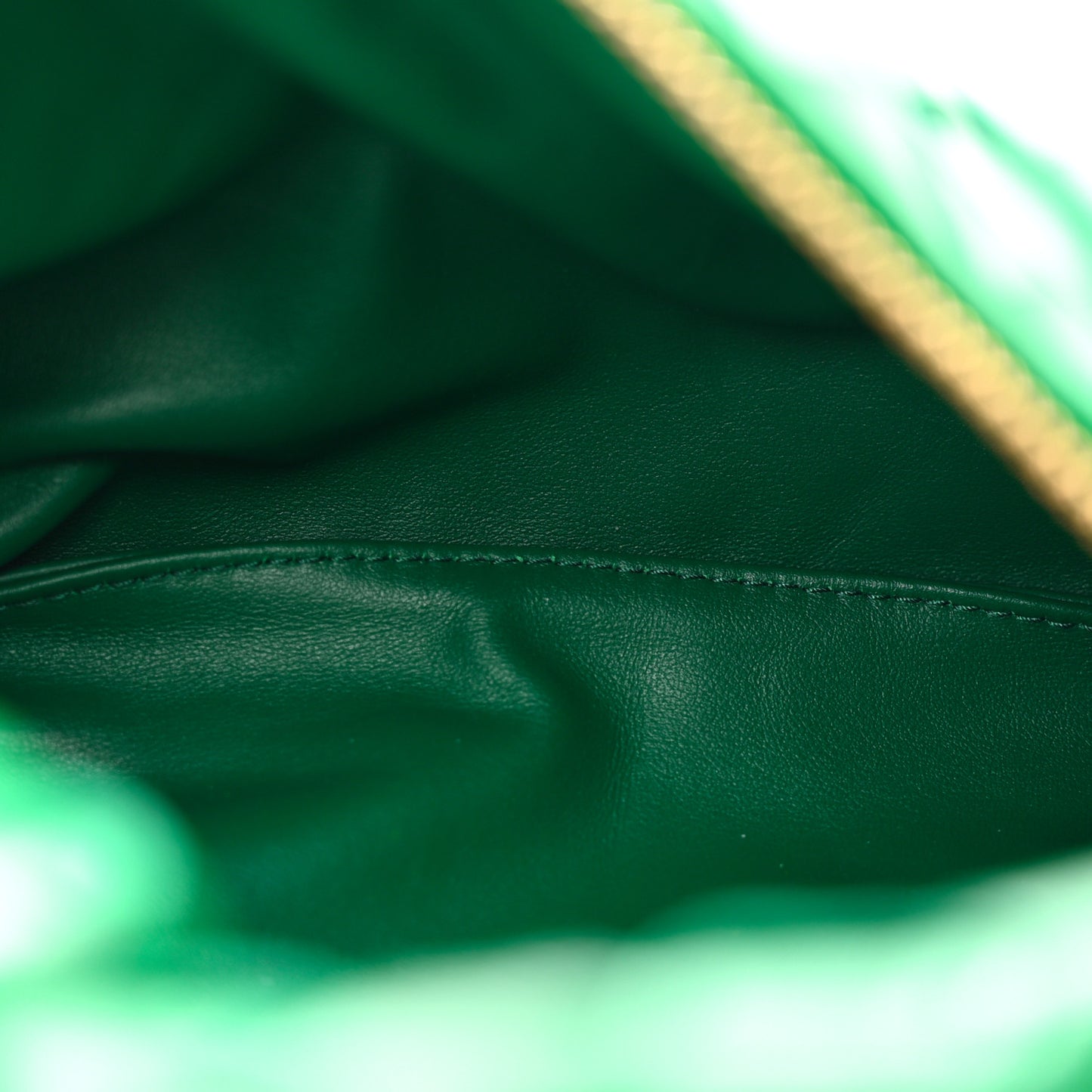 Nappa Intrecciato Mini Jodie Racing Green