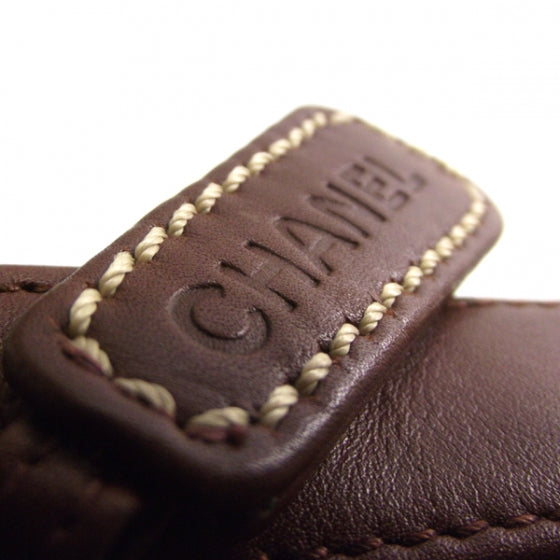 Chanel Leather Quilted Surpique Hobo 8 of 11